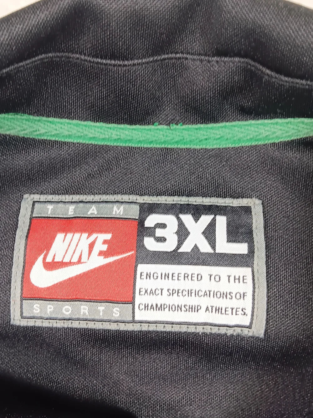 Nike Boston Celtics Rewind Shooting Shirt Mens 3XL Black Warm Up Snap Button 25